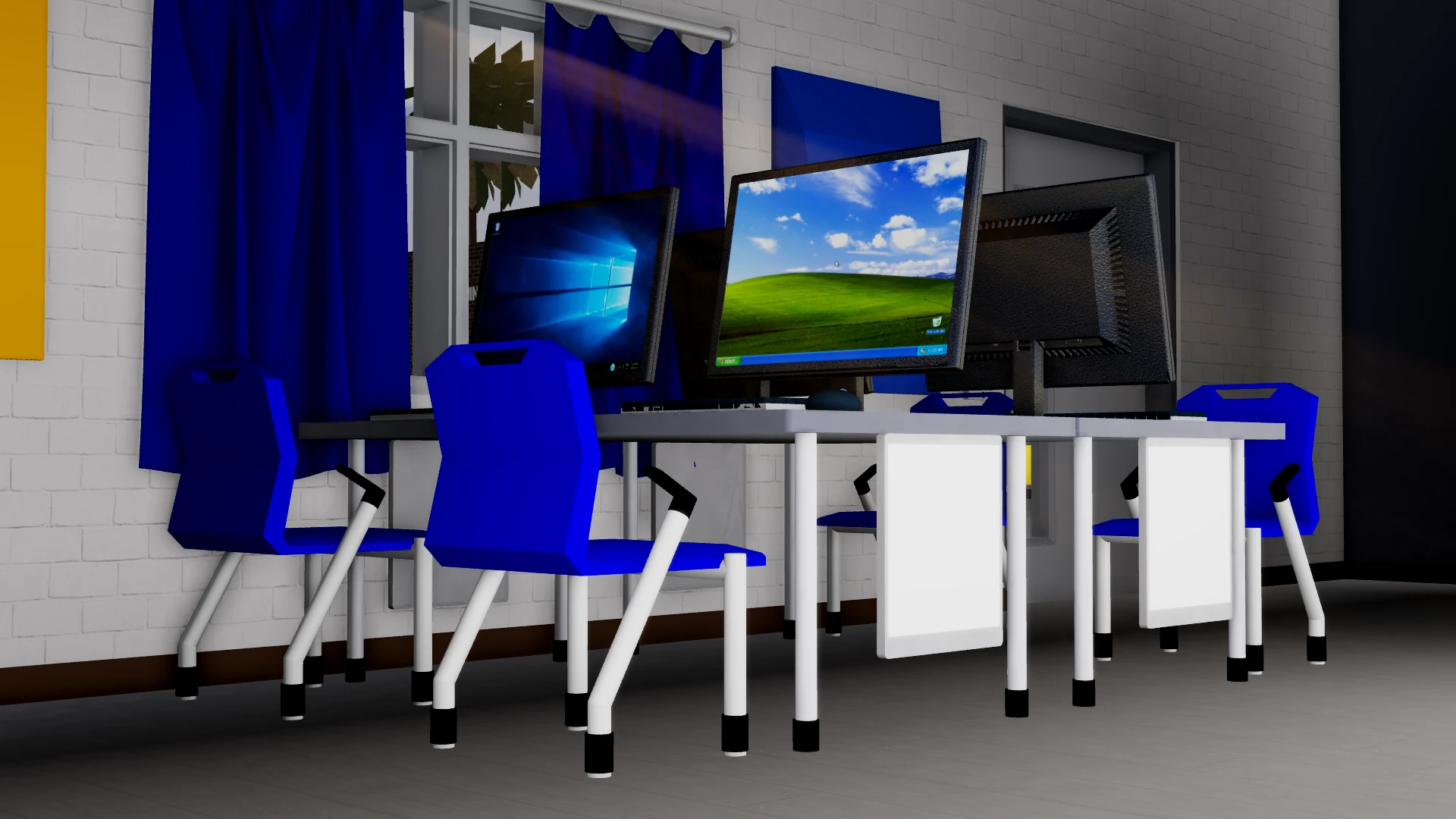 Flourish 1 chairs in blue